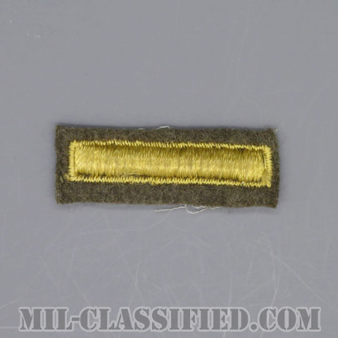 海外勤務(派遣)章 1連(勤続6ヶ月)（Overseas Service Bar）[ウール・フェルト生地/パッチ/中古1点物]の画像