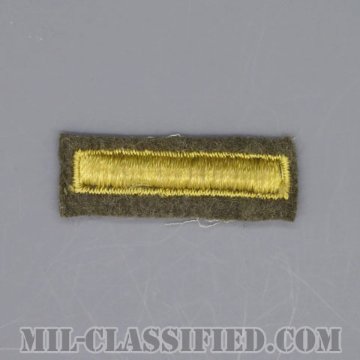 海外勤務(派遣)章 1連(勤続6ヶ月)（Overseas Service Bar）[ウール・フェルト生地/パッチ/中古1点物]の画像