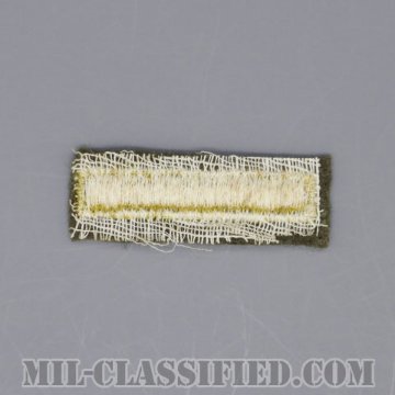 海外勤務(派遣)章 1連(勤続6ヶ月)（Overseas Service Bar）[ウール・フェルト生地/パッチ/中古1点物]の画像