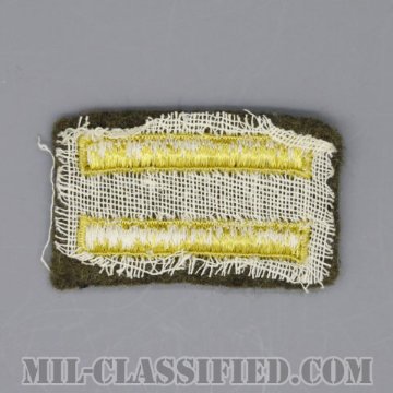 海外勤務(派遣)章 2連(勤続1年)（Overseas Service Bar）[ウール・フェルト生地/パッチ/中古1点物]の画像