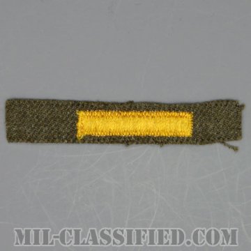 海外勤務(派遣)章 1連(勤続6ヶ月)（Overseas Service Bar）[ウール生地/パッチ/1点物]の画像