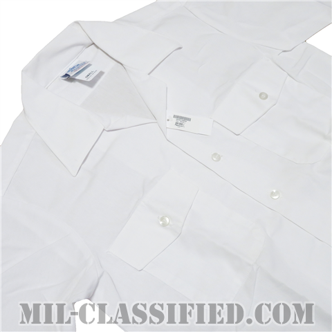 米海軍 サマーサービスユニフォーム 半袖ホワイトシャツ 男性下士官用（E7-E9 CPO）SMALLサイズ 2006年ロットの画像