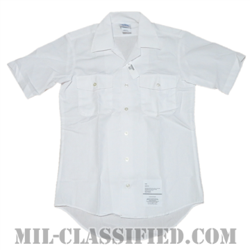 米海軍 サマーサービスユニフォーム 半袖ホワイトシャツ 男性下士官用（E7-E9 CPO）SMALLサイズ 2006年ロットの画像