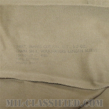 米陸軍 カーキ チノ半袖シャツ コットン100％ SMALLサイズ 1967年ロット [中古1点物]の画像