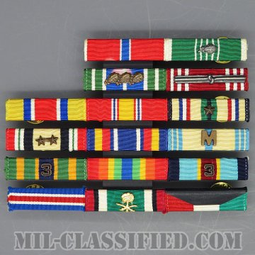 アメリカ陸軍リボン（略綬・略章・Ribbon）セット [バッジ/中古1点物]の画像
