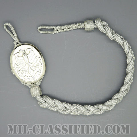 ドイツ連邦共和国軍 射撃技術章 (シルバー)（Weapons Proficiency, Silver）[カラー/バッジ（ランヤード/飾緒）/中古1点物]の画像