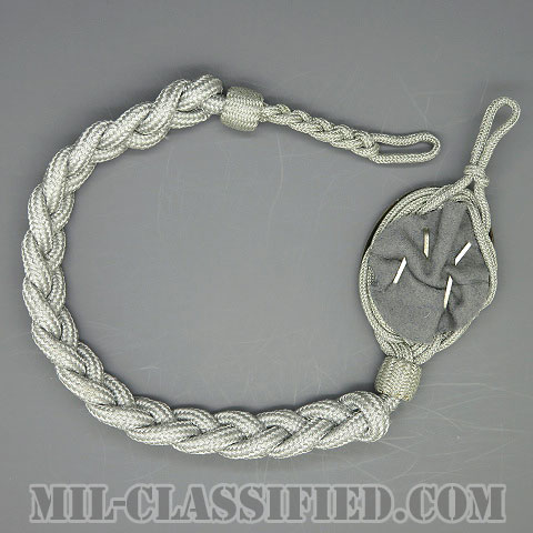 ドイツ連邦共和国軍 射撃技術章 (シルバー)（Weapons Proficiency, Silver）[カラー/バッジ（ランヤード/飾緒）/中古1点物]の画像