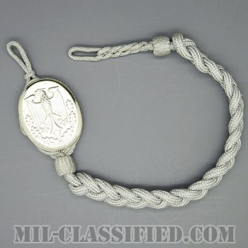 ドイツ連邦共和国軍 射撃技術章 (シルバー)（Weapons Proficiency, Silver）[カラー/バッジ（ランヤード/飾緒）/中古1点物]の画像