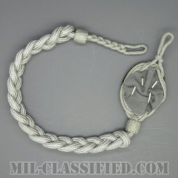 ドイツ連邦共和国軍 射撃技術章 (シルバー)（Weapons Proficiency, Silver）[カラー/バッジ（ランヤード/飾緒）/中古1点物]の画像