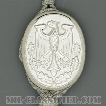 ドイツ連邦共和国軍 射撃技術章 (シルバー)（Weapons Proficiency, Silver）[カラー/バッジ（ランヤード/飾緒）/中古1点物]の画像
