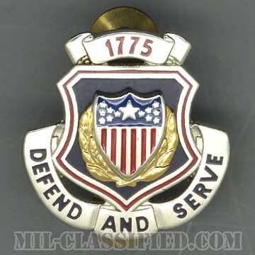 総務連隊（Adjutant General's Regimental Corps）[カラー/クレスト（Crest・DUI・DI）バッジ/中古1点物]の画像