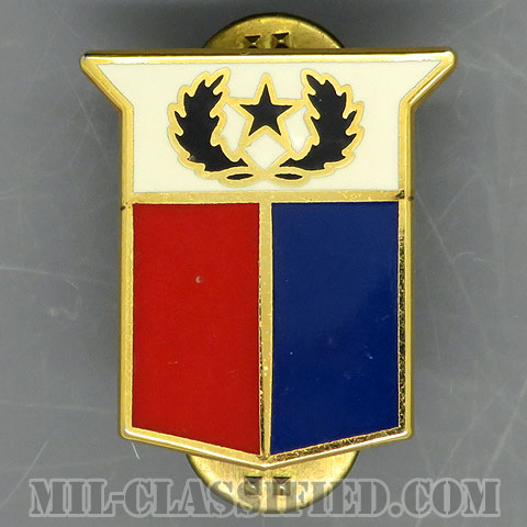 テキサス州 州兵（National Guard, Texas）[カラー/クレスト（Crest・DUI・DI）バッジ/中古1点物]の画像