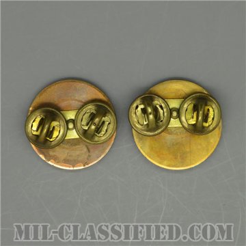憲兵科章（Military Police Corps Branch and U.S. Letters）[カラー/兵科章U.S.章セット（下士官用）/バッジ/ペア（2個1組）/中古1点物]の画像