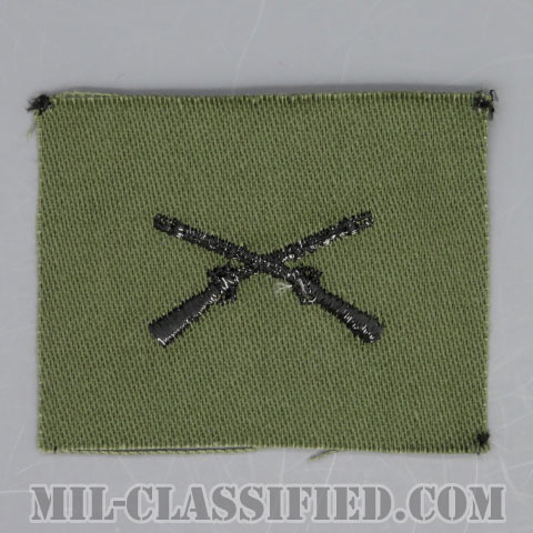 歩兵科章（Infantry Branch Insignia）[サブデュード/兵科章/1960s/コットン100％/パッチ/1点物]の画像