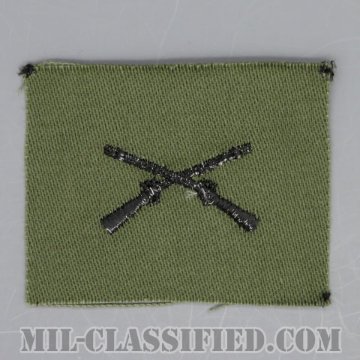 歩兵科章（Infantry Branch Insignia）[サブデュード/兵科章/1960s/コットン100％/パッチ/1点物]の画像