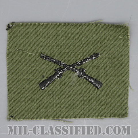 歩兵科章（Infantry Branch Insignia）[サブデュード/兵科章/1960s/コットン100％/パッチ/1点物]の画像