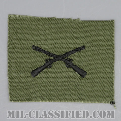 歩兵科章（Infantry Branch Insignia）[サブデュード/兵科章/1960s/コットン100％/パッチ/1点物]の画像
