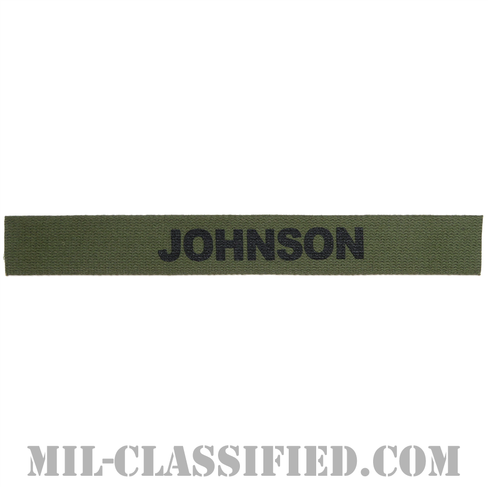 JOHNSON [サブデュード/ネームテープ/プリントタイプ/パッチ/レプリカ]の画像
