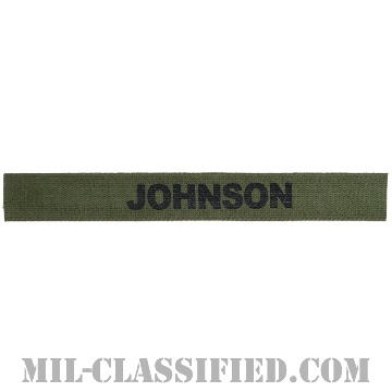 JOHNSON [サブデュード/ネームテープ/プリントタイプ/パッチ/レプリカ]の画像