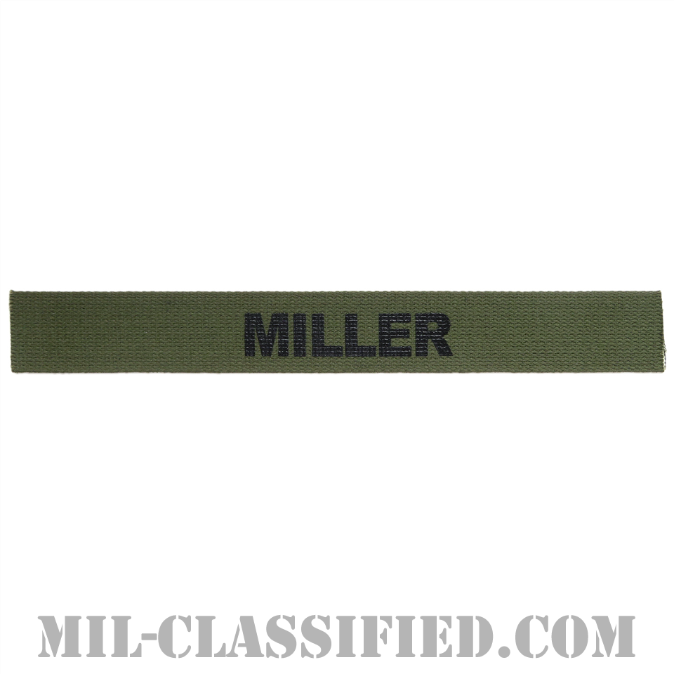 MILLER [サブデュード/ネームテープ/プリントタイプ/パッチ/レプリカ]の画像