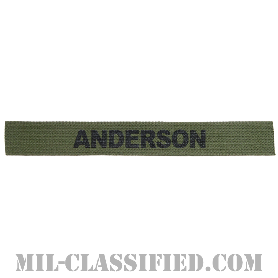 ANDERSON [サブデュード/ネームテープ/プリントタイプ/パッチ/レプリカ]の画像