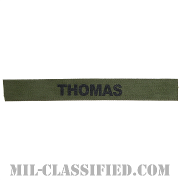 THOMAS [サブデュード/ネームテープ/プリントタイプ/パッチ/レプリカ]の画像
