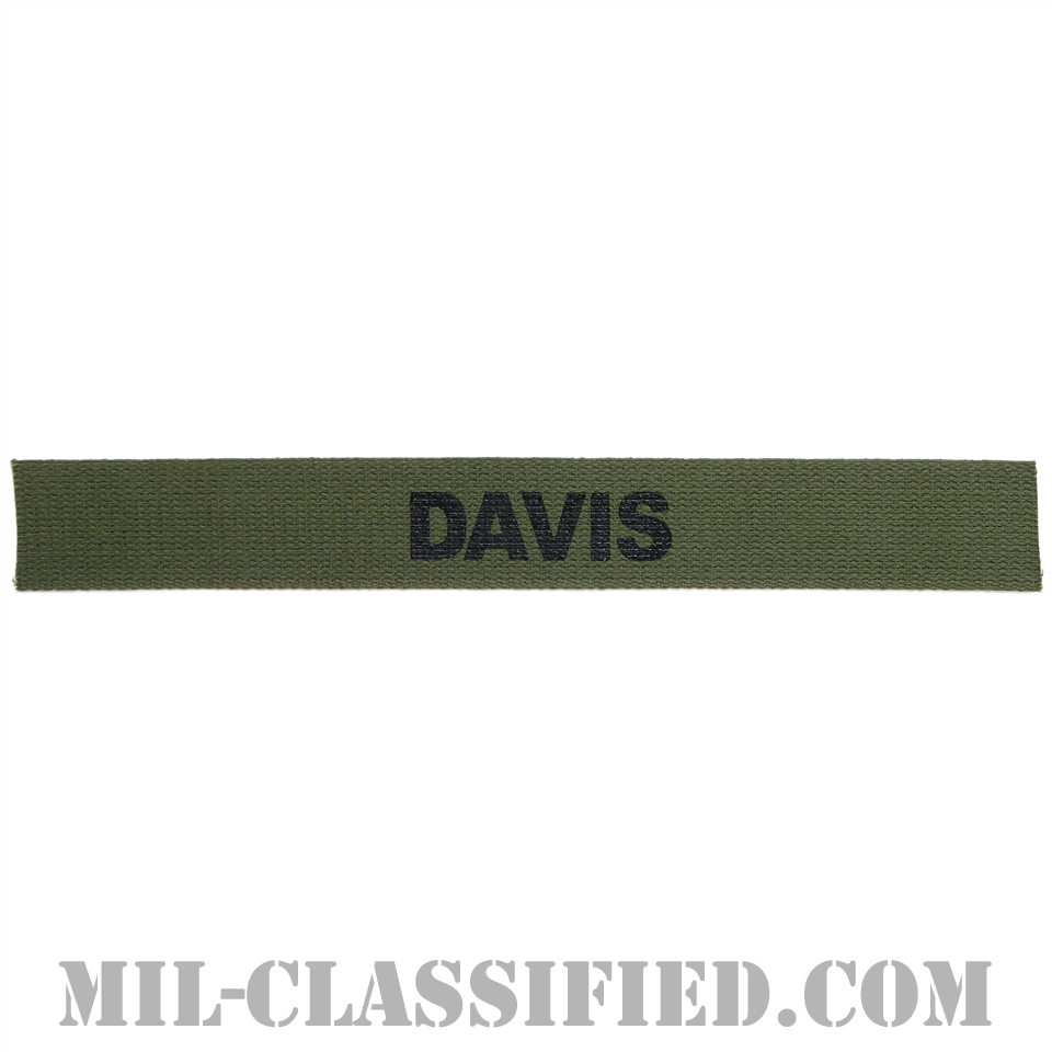 DAVIS [サブデュード/ネームテープ/プリントタイプ/パッチ/レプリカ]の画像