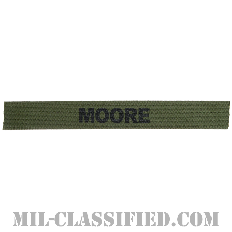 MOORE [サブデュード/ネームテープ/プリントタイプ/パッチ/レプリカ]の画像
