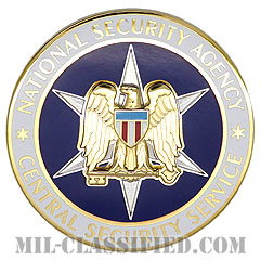 アメリカ国家安全保障局中央保安部（National Security Agency Central Security Service (NSA/CSS) ）[カラー/新デザイン/バッジ]の画像