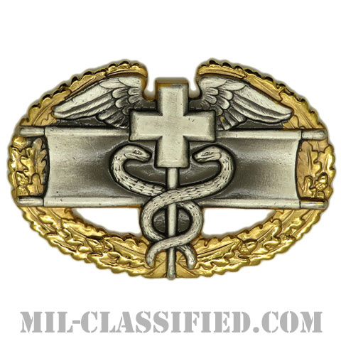 マスター戦闘医療章（Master Combat Medical Badge (MCMB)）[カラー/燻し銀/バッジ]の画像