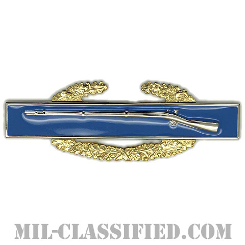 マスター戦闘歩兵章 (ファースト)（Master Combat Infantryman Badge (MCIB), First Award）[カラー/鏡面仕上げ/バッジ]の画像