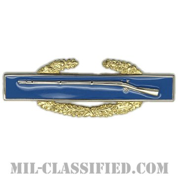 マスター戦闘歩兵章 (ファースト)（Master Combat Infantryman Badge (MCIB), First Award）[カラー/鏡面仕上げ/バッジ]の画像