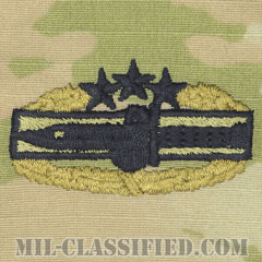 マスター戦闘行動章 (フォース)（Master Combat Action Badge (MCAB), Fourth Award）[OCP（3C）/パッチ]の画像