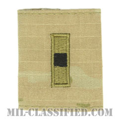 准尉 (WO1)（Warrant Officer）[OCP（3C）/ゴアテックスパーカー用スライドオン階級章]の画像