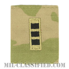 准尉 (CW3)（Chief Warrant Officer 3）[OCP（3C）/ゴアテックスパーカー用スライドオン階級章]の画像