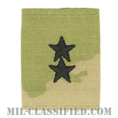 少将（Major General (MG)）[OCP（3C）/ゴアテックスパーカー用スライドオン階級章]の画像