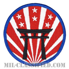 在日米軍（U.S. Forces Japan Army Element (USFJ)）[カラー/メロウエッジ/パッチ]の画像