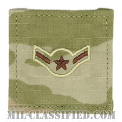 二等空兵（Airman）[OCP（3C）/空軍階級章/ベルクロ付パッチ]の画像