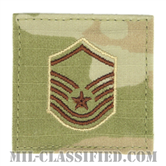 曹長（Master Sergeant）[OCP（3C）/空軍階級章/ベルクロ付パッチ]の画像