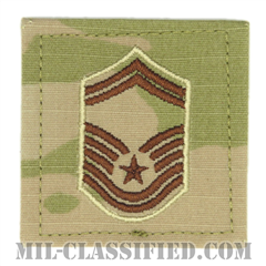 上級曹長（Senior Master Sergeant）[OCP（3C）/空軍階級章/ベルクロ付パッチ]の画像
