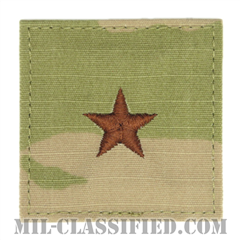 准将（Brigadier General (BG)）[OCP（3C）/空軍階級章/ベルクロ付パッチ]の画像