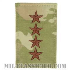 大将（General (GEN)）[OCP（3C）/空軍階級章/ベルクロ付パッチ]の画像