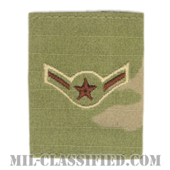 二等空兵（Airman）[OCP（3C）/ゴアテックスパーカー用スライドオン空軍階級章]の画像