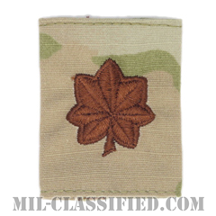 少佐（Major (MAJ)）[OCP（3C）/ゴアテックスパーカー用スライドオン空軍階級章]の画像