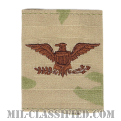 大佐（Colonel (COL)）[OCP（3C）/ゴアテックスパーカー用スライドオン空軍階級章]の画像