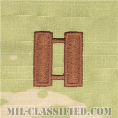 大尉（Captain (CPT)）[OCP（3C）/空軍階級章/キャップ・チェスト用/縫い付けパッチ]の画像