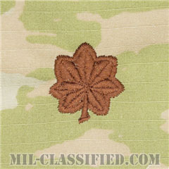 少佐（Major (MAJ)）[OCP（3C）/空軍階級章/キャップ・チェスト用/縫い付けパッチ]の画像