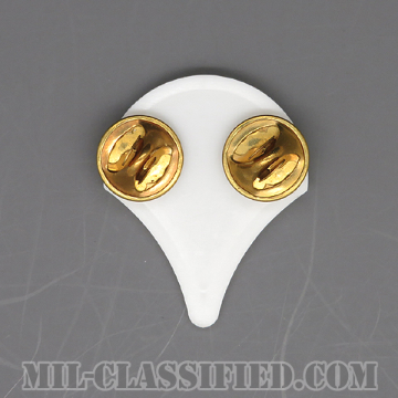 特技兵 (SP4)（Specialist 4）[サブデュード（ブラックメタル）/ホワイトバックプレート付/階級章/バッジ]の画像