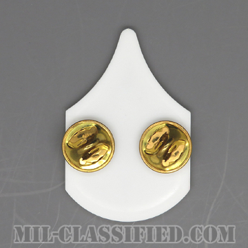 二等軍曹（Staff Sergeant (SSG)）[サブデュード（ブラックメタル）/ホワイトバックプレート付/階級章/バッジ]の画像