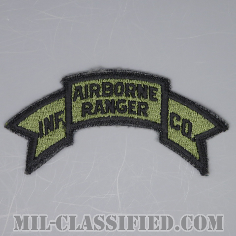 第75レンジャー歩兵中隊 (元部隊用)（75th Infantry Ranger Company）[サブデュード/カットエッジ/パッチ/1点物]の画像